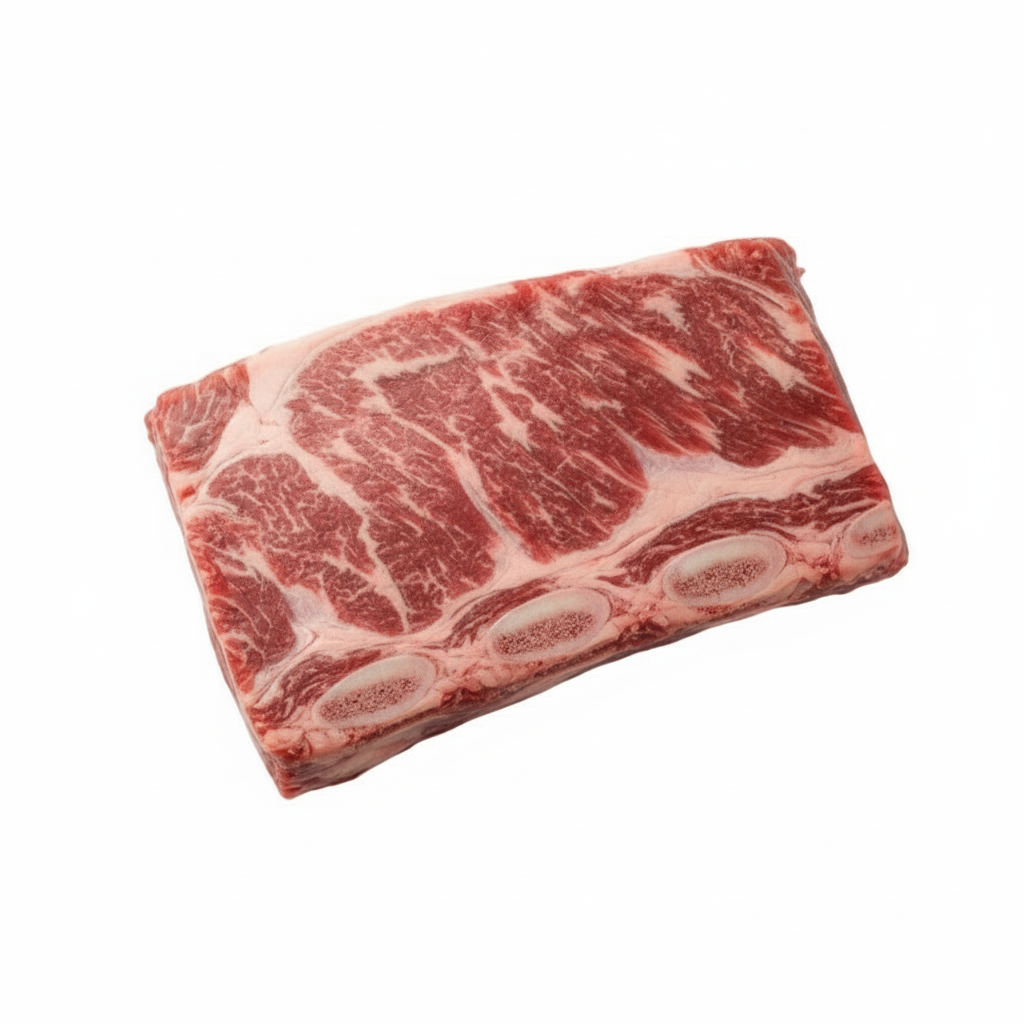 Costilla cargada formato cuadrado